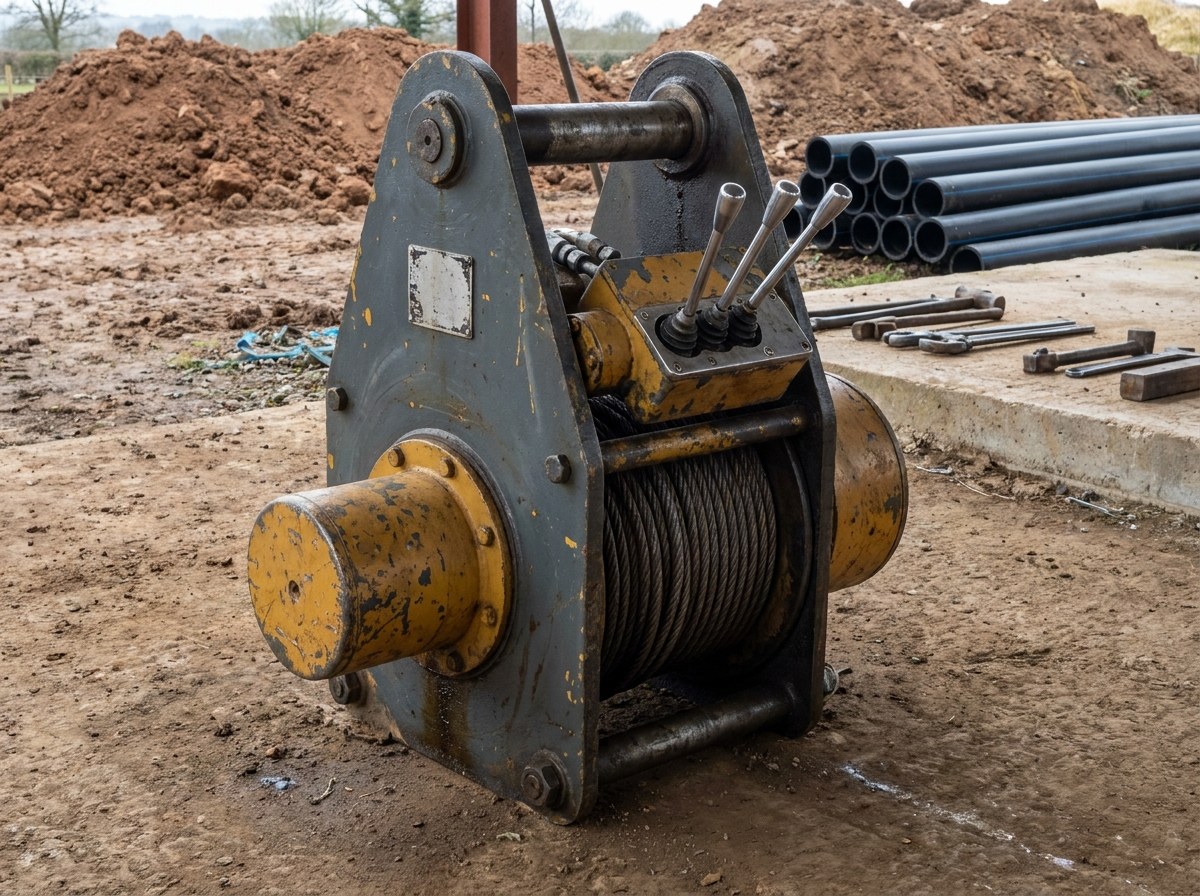 add on hydraulic winch block